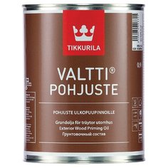 ВАЛТТИ ПРАЙМЕР (ПОХЪЮСТЕ) 0,9 Л (1/6) ГРУНТ-АНТИСЕПТИК "ТИККУРИЛА" Tikkurila
