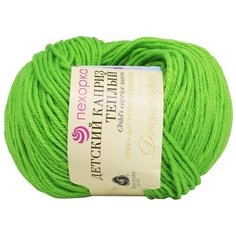 Пряжа Пехорка Детский каприз тёплый 50гр. 125м (50% мериносовая шерсть, 50% фибра) (65-Экзотика), 10 мотков