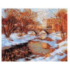 07.016 Набор для вышивания Палитра Весна 32х27 см