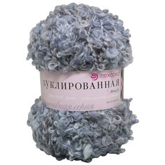 Пряжа Пехорка Буклированная 200 гр., 220 м., упак./5 шт. (30% мохер, 20% шерсть, 50% акрил высокообъемный) (1116 М), 5 мотков