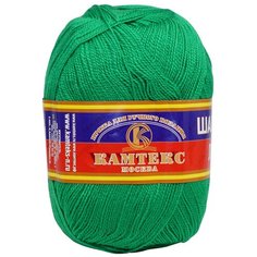 Пряжа Камтекс Шалунья лайт (55%шерсть, 45%акрил) (044 трава), 10 мотков