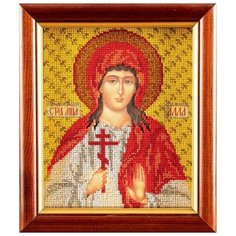 В326 Набор для вышивания бисером Кроше Св. Алла, 12х14,5 см Радуга бисера