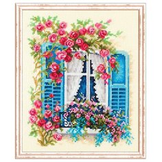 74-01 Набор для вышивания Чудесная игла С видом на море 16*21см