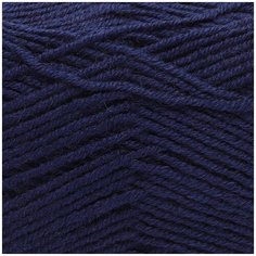 Пряжа YarnArt Merino de Lux 100гр 280м (50% шерсть, 50% акрил) (583 т.синий), 5 мотков