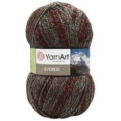 Пряжа YarnArt Everest 200гр 320м (30% шерсть, 70% акрил) (7046 меланж), 3 мотка