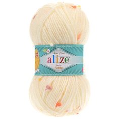 Пряжа для вязания Alize Baby flower 100гр. 210м. (94%акрил, 6%полиамид) (5389), 5 мотков