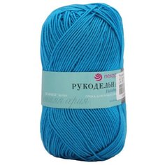 Пряжа Пехорка Рукодельная 50гр. 175м (100% акрил) (45-Т.бирюза), 5 мотков