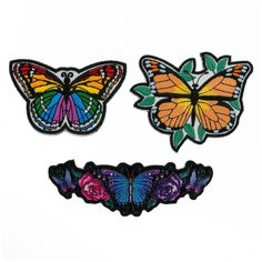 Набор термоаппликаций Бабочки АЙРИС пресс