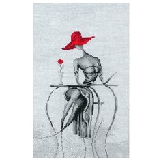 0276 Набор для вышивания За столиком 23*38 см Nitex