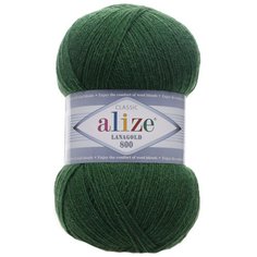 Пряжа ALIZE Lanagold 800 100гр.,800м (49%шерсть, 51%акрил) (118 зеленая трава)