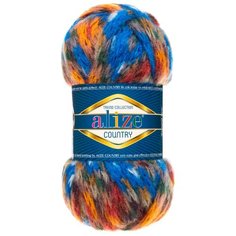 Пряжа для вязания Alize Country 100гр. 34м. (20%шерсть, 55%акрил, 25%п/а) ТУ (5673 секционный), 5 мотков