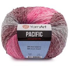 Пряжа YarnArt Pacific 50гр 200м (20% шерсть, 80% акрил) (310 меланж), 10 мотков