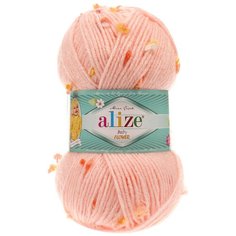 Пряжа для вязания Alize Baby flower 100гр. 210м. (94%акрил, 6%полиамид) (5392 принт), 5 мотков