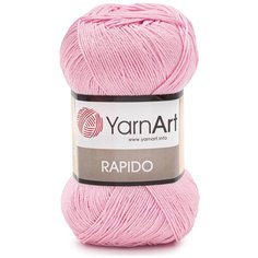Пряжа YarnArt Rapido 100гр 350м (100% микрофибра акрил) (687 холодный розовый), 5 мотков