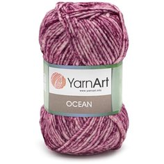 Пряжа YarnArt Ocean 100гр 180м (20% шерсть, 80% акрил) (114 принт), 5 мотков