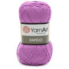 Пряжа YarnArt Rapido 100гр 350м (100% микрофибра акрил) (684 сирень), 5 мотков