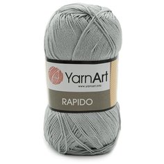 Пряжа YarnArt Rapido 100гр 350м (100% микрофибра акрил) (679 серый), 5 мотков