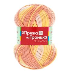 Пряжа из Троицка Подмосковная принт, секц. 100гр. 250м. (50%шерсть, 50%акрил) (7212 принт), 10 мотков Троицкая камвольная фабрика