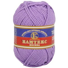 Пряжа Камтекс Толстый хлопок 100гр.100м. (100% хлопок) (058 сирень), 10 мотков