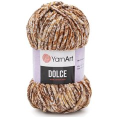 Пряжа YarnArt Dolce 100гр 120м (100% микрополиэстер) (811 меланж), 5 мотков