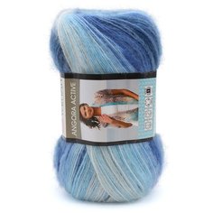 Пряжа YarnArt Angora Active 100гр 500м (25% мохер, 75% акрил) (842 меланж), 5 мотков