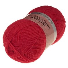 Пряжа из Троицка Подмосковная Superfine 100гр. 460м. (50% шерсть, 50% акрил ) (1390 коралл), 5 мотков Троицкая камвольная фабрика