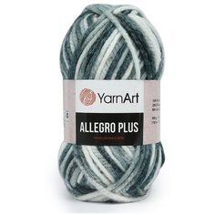 Пряжа YarnArt Allegro Plus 100гр 110м (16% шерстъ, 28% полиамид, 56% акрил) (748 секционный), 5 мотков