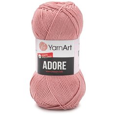 Пряжа YarnArt Adore 100гр 280м (100% акрил с эффектом анти-пиллинга) (365 розовый), 5 мотков