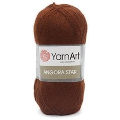 Пряжа YarnArt Angora Star 100гр 500м (20% тонкая шерсть, 80% акрил) (3067 молочный шоколад), 5 мотков