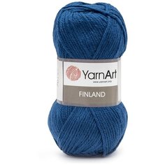 Пряжа YarnArt Finland 100гр 200м (100% акрил) (209 синий), 5 мотков