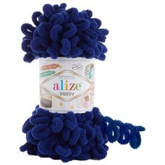 Пряжа для вязания Alize Puffy 100г 9м (100% микрополиэстер) (360 василек), 5 мотков