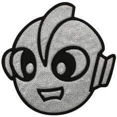 Аппликация под металл Пришелец серебро, 20 шт АЙРИС пресс