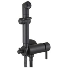 Смеситель Lemark Solo LM7166BL с гигиеническим душем, встраиваемый