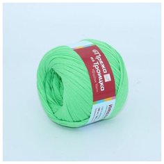 Пряжа из Троицка Итальянская 200гр. 165м. (100% хлопок) (3294 яркий салат), 5 мотков Троицкая камвольная фабрика