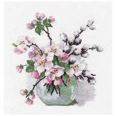 1386 Набор для вышивания ОВЕН Аромат весны21*21см