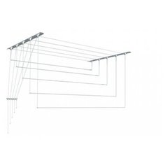 Сушилка для белья потолочная ЛДН Лиана Люкс, 1,4 м LDN