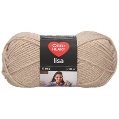 Пряжа для вязания Red Heart Lisa 50гр 133м (100% акрил) (08267 сизаль меланж), 10 мотков