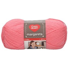 Пряжа для вязания Red Heart Margareta 50гр 257м (100% акрил) (01106 сладкий розовый), 10 мотков