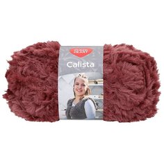 Пряжа для вязания Red Heart Calista 100гр 60м (100% полиэстер) (00005 фиолетовый), 5 мотков