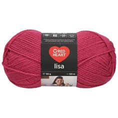 Пряжа для вязания Red Heart Lisa 50гр 133м (100% акрил) (05690 розовая фрезия), 10 мотков