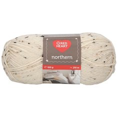 Пряжа для вязания Red Heart Northern 100гр 210м (100% акрил) (05688 бежевый твид), 5 мотков