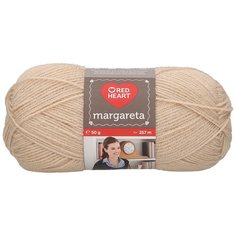 Пряжа для вязания Red Heart Margareta 50гр 257м (100% акрил) (01183 песочный), 10 мотков