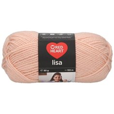 Пряжа для вязания Red Heart Lisa 50гр 133м (100% акрил) (08322 мельба), 10 мотков