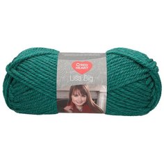 Пряжа для вязания Red Heart Lisa Big 200гр 120м (100% акрил) (00201 зеленый), 5 мотков
