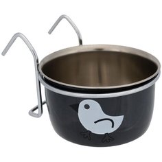 Миска TRIXIE 54920 стальная для птиц 200 мл в ассортименте