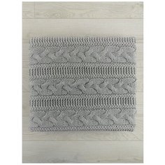 Плед детский вязаный Warm Whiff D-07 Шерсть Темно-Бежевый