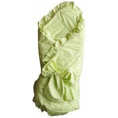 Конверт-одеяло Папитто, с завязкой (цвет: салатовый)