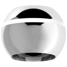 Корпус светильника накладной для насадок D60/70mm с LED подсветкой C1104 PSL серебро полированное D100*H80mm MR16 GU5.3 LED 3W 4200K Ambrella Light