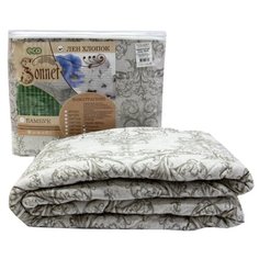 НАМАТРАСНИК "ЛЕН&ХЛОПОК" 120*200 СМ 4 РЕЗИНКИ ПО УГЛАМ "SONNET"