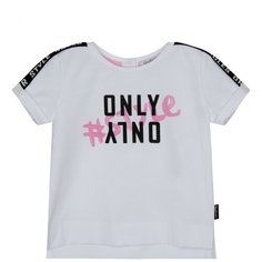 Футболка белая с принтом Gulliver 12131GBC1202 размер 74